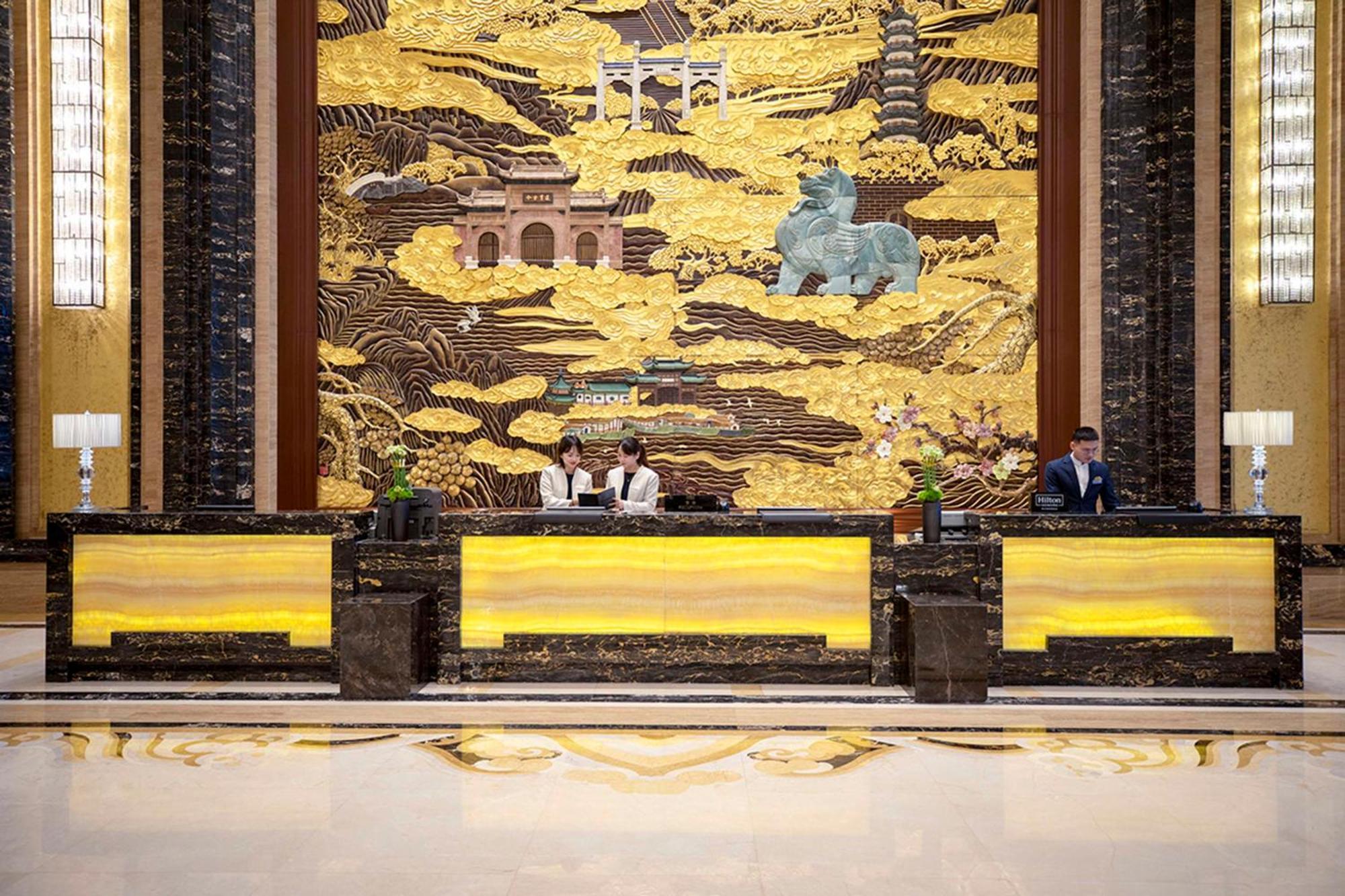 Hilton Nanjing Ξενοδοχείο Ναντζίνγκ Εξωτερικό φωτογραφία